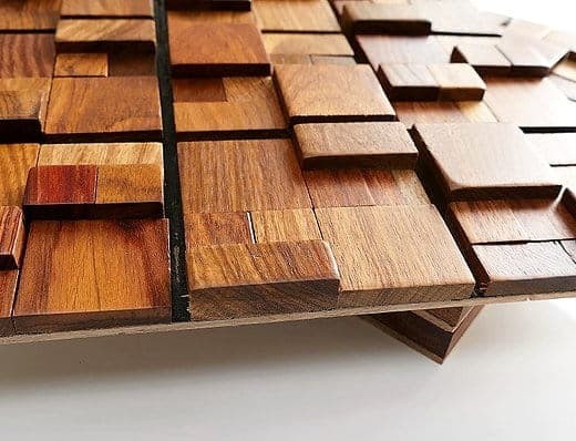 Luxurious 3D Wood Tiles