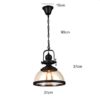clear glass pendant light, restaurant glass pendant light, industrial Glass Pendant light