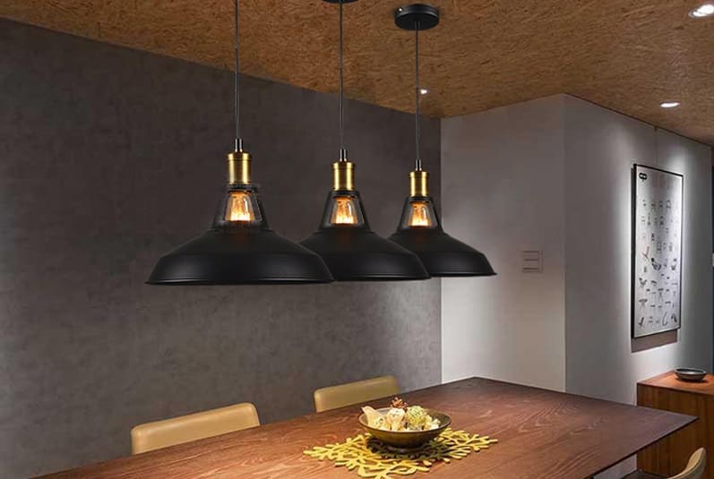 Vintage Metal Pendant Light Decorative
