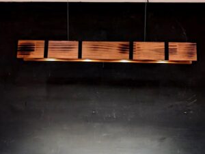 suspended beam with recessed spotlights, suspended beam with recessed spotlights. Suspended Beam Light, Suspended Wood Beam Light