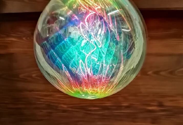 G165 Decorative Filament Pear Bulb, 16.5cm Wide - Image 3