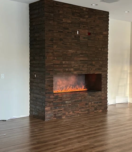 Reclaimed Wood Wall Tiles, Vintage Style 21B - Image 3